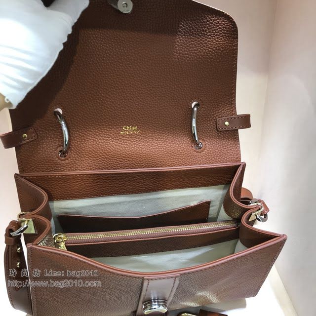 Chloe女包 克洛伊經典Aby粒面小牛皮鎖頭包 Chole手提肩背斜挎包  jjh1355